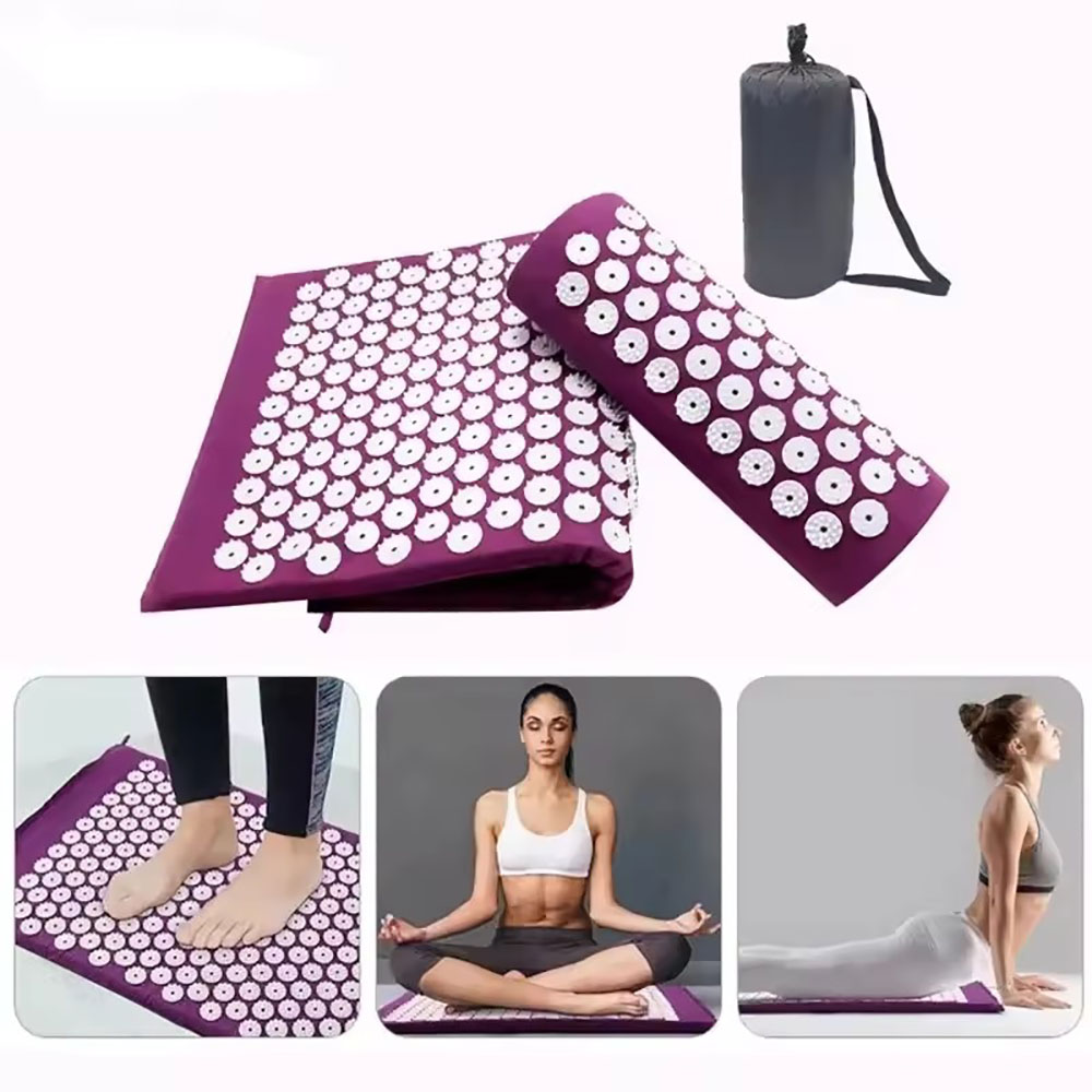 Acupressure Mat Set - Acupressure Mat and Pillow Set for