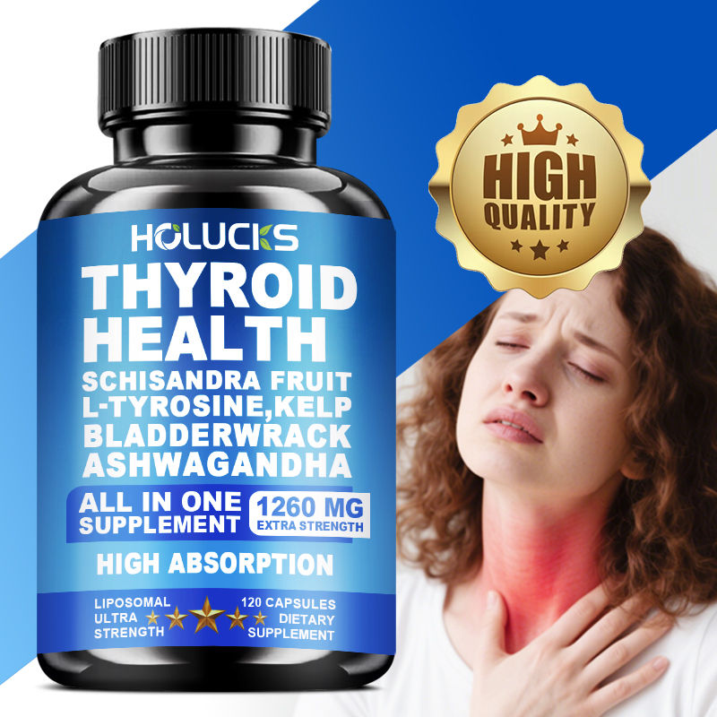 Health Wellness & Psychology - Thyroid Health Complex, Thyroid Function Support,
