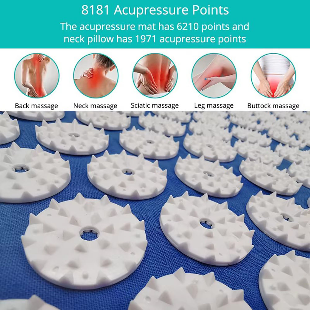 Acupressure Mat and Pillow Set - Acupressure Mat Set recension och pris