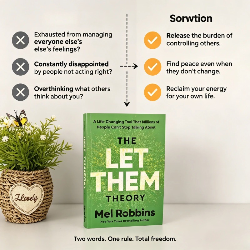 The Let Them Theory By Mel Rob - Health & Wellness Kuala Lumpur Reviews recension och pris