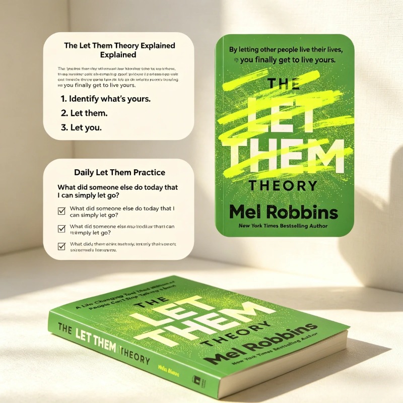 The Let Them Theory By Mel Rob - Health & Wellness Kuala Lumpur Reviews recension och pris