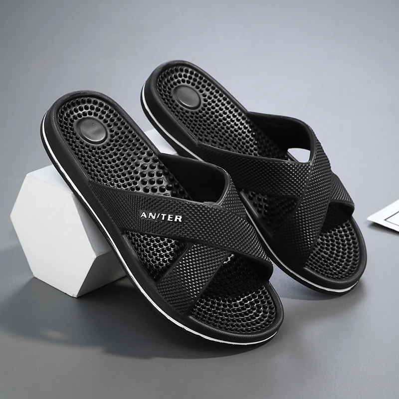 Size 48 Massage Slippers Men's - Foot Bath Massager recension och pris