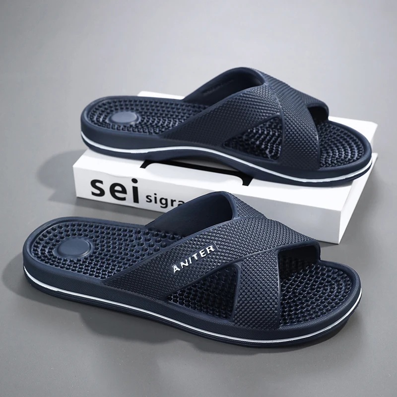 Size 48 Massage Slippers Men's - Foot Bath Massager recension och pris