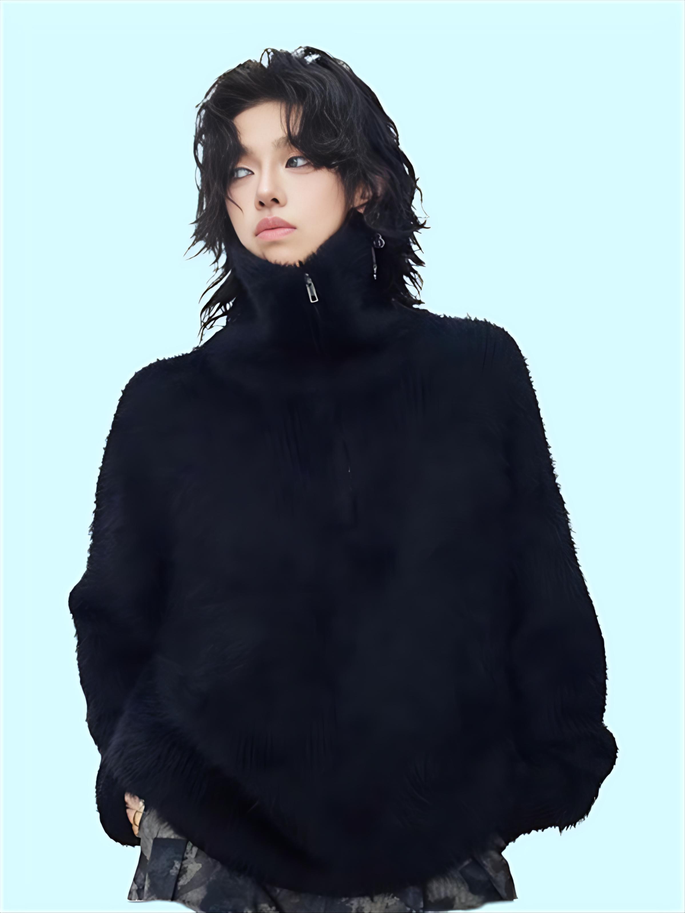 Fur Collar Pullovers Anime Rab - Health Wellness And Lifestyle recension och pris