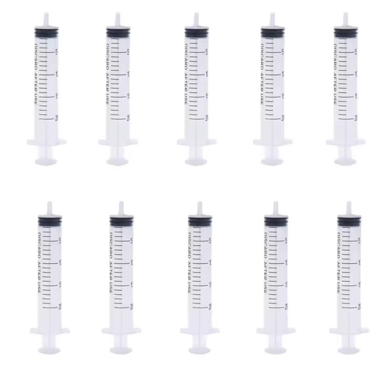 20ml Straight Mouth Plastic Sy - Health Wellness Solutions recension och pris