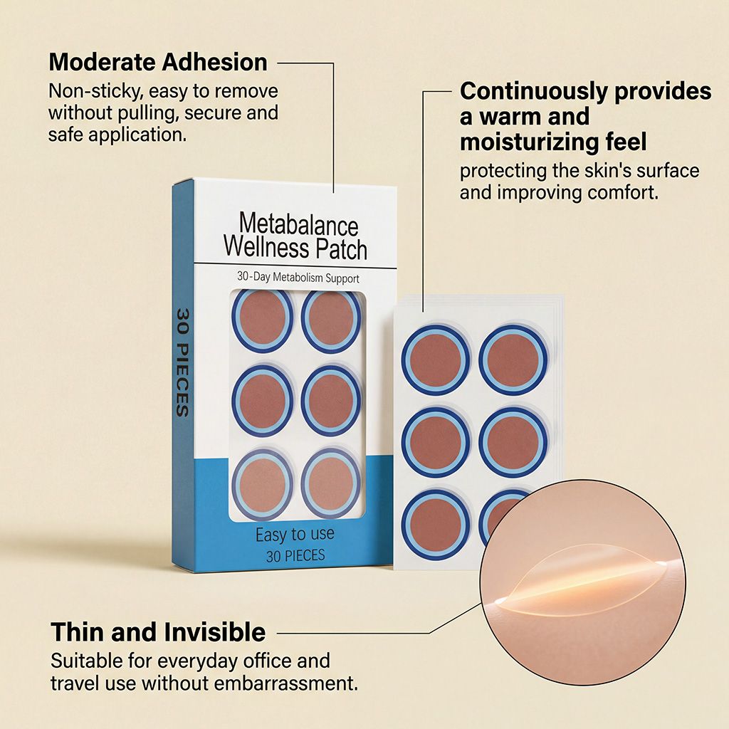 Body Care Patches Help Regulat - Health Wellness Program recension och pris