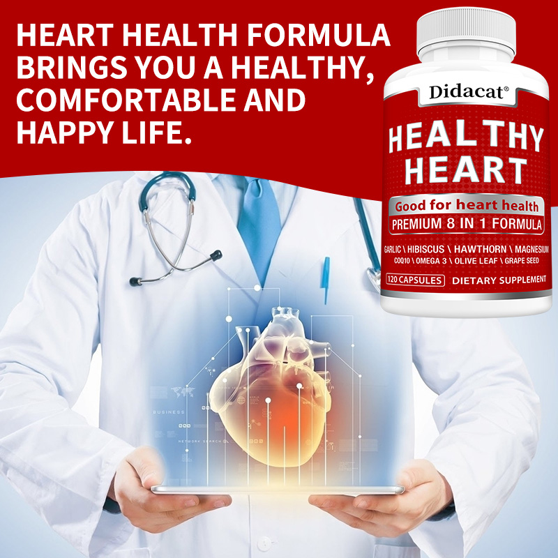 Heart Health Capsules with CoQ - Health Wellness & Psychology recension och pris