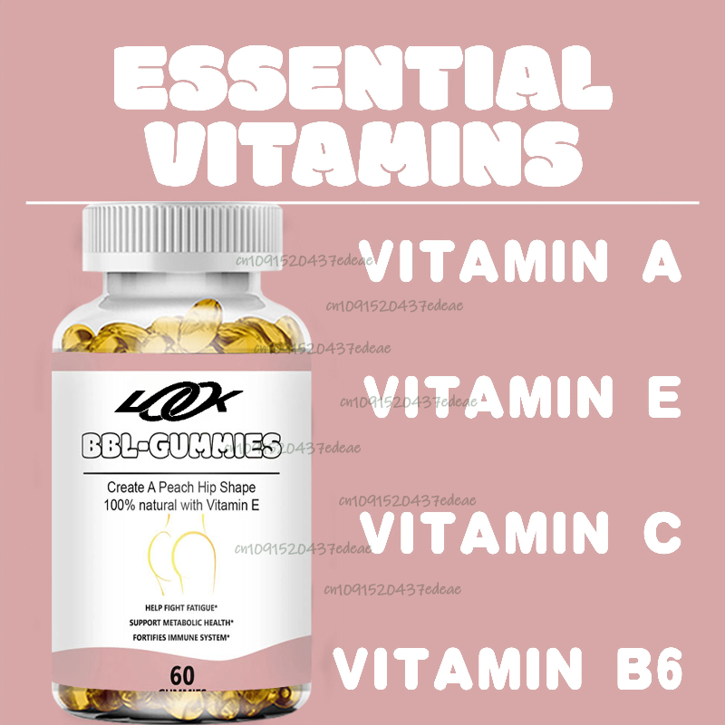 60 PCS Gummies Smooth and Beau - Health Wellness Solutions recension och pris