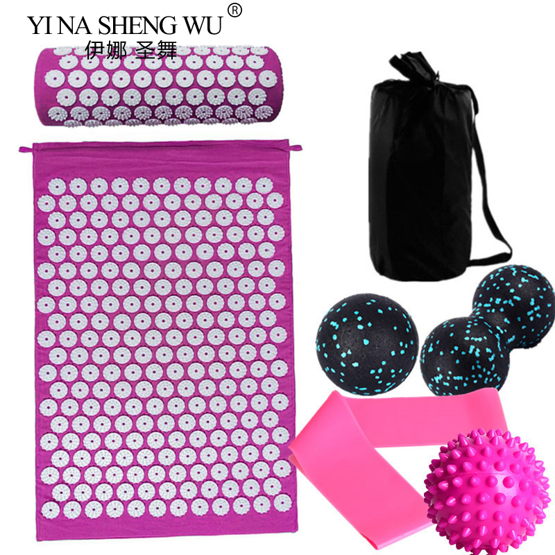 7 Pcs Set Massager Cushion Acu - Acupressure Mat Set recension och pris