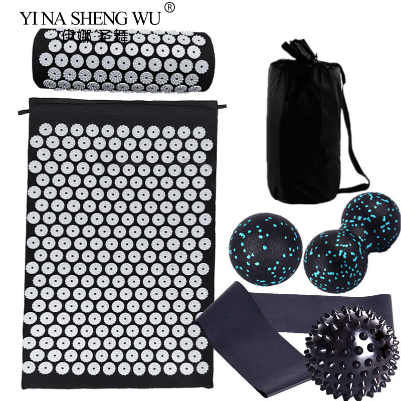 7 Pcs Set Massager Cushion Acu - Acupressure Mat Set recension och pris