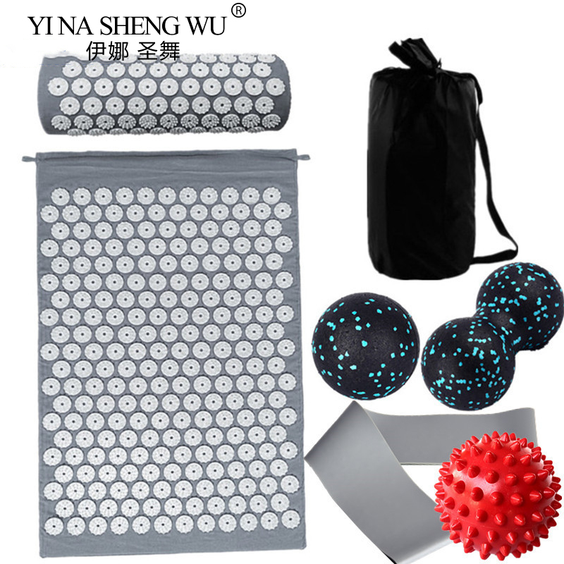 7 Pcs Set Massager Cushion Acu - Acupressure Mat Set recension och pris
