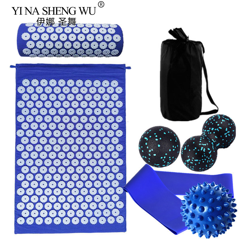 7 Pcs Set Massager Cushion Acu - Acupressure Mat Set recension och pris
