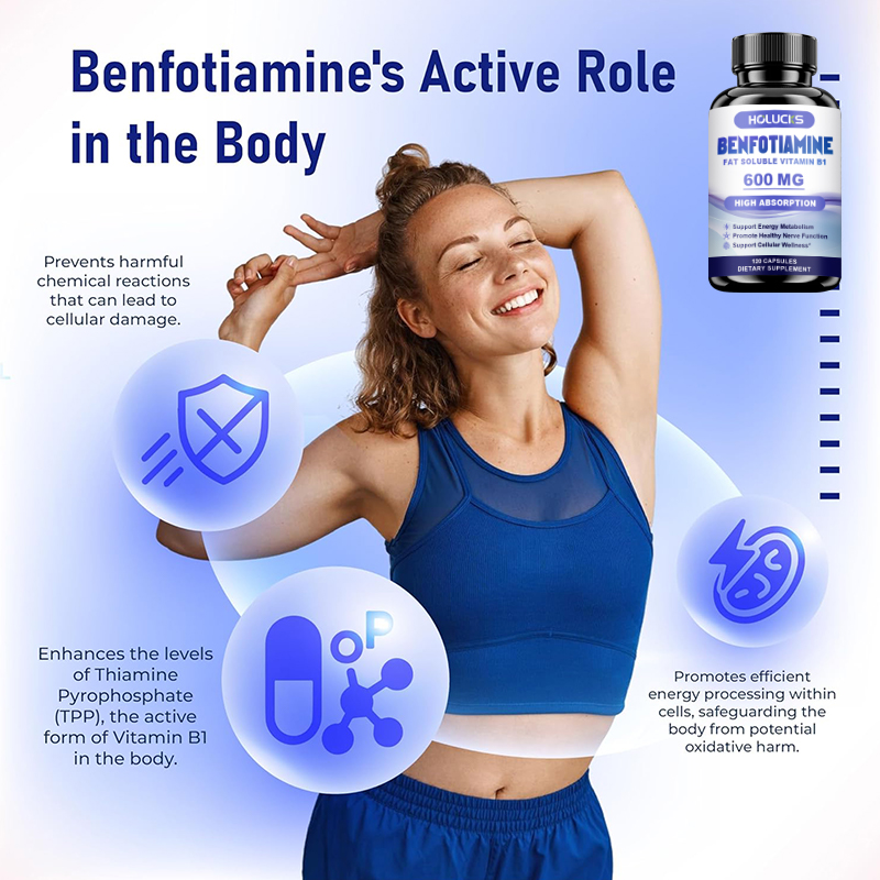 Benfotiamine Capsules, with Fa - Health Wellness & Psychology recension och pris