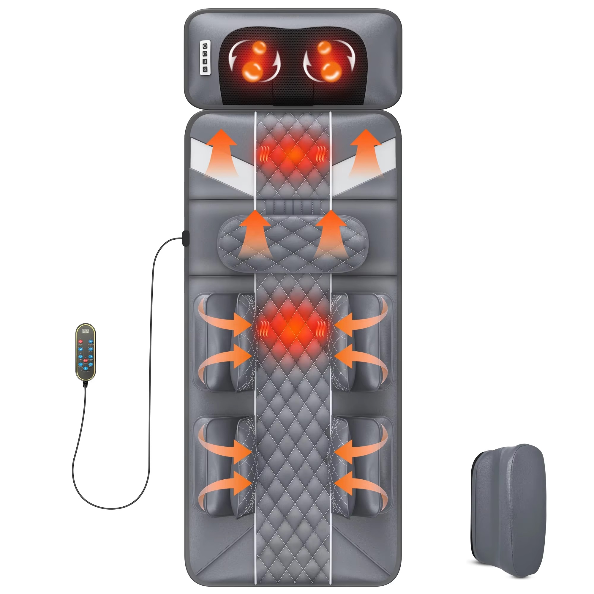 6D Electric Mattress Airbag Tr - Foot Bath Massager recension och pris