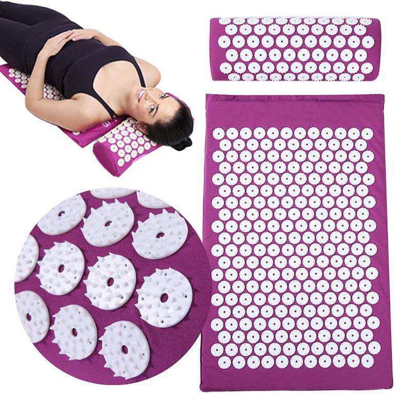 Acupressure Mat for Back Foot  - Acupressure Mat Set recension och pris