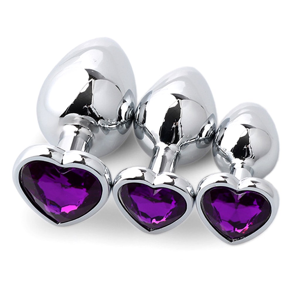 3PCS Metal Anal Plugs for Coup - Health Wellness & Psychology recension och pris