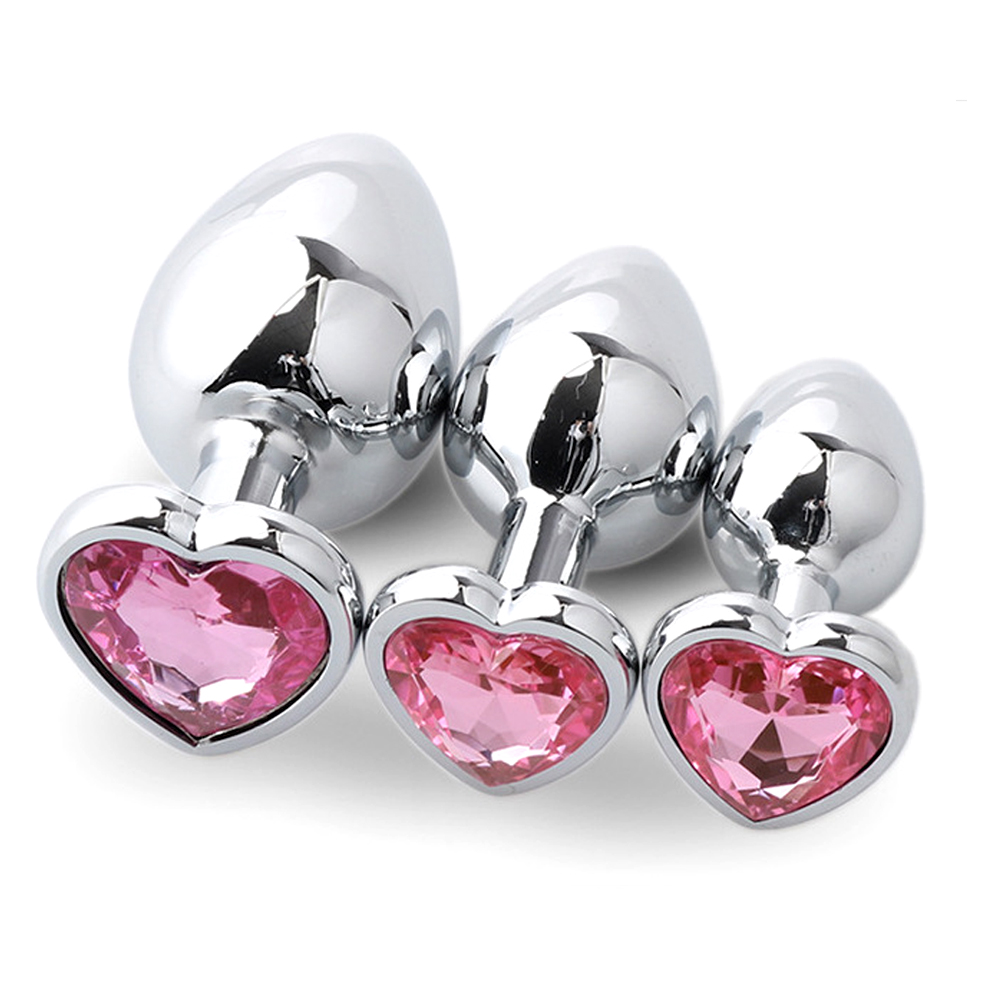 3PCS Metal Anal Plugs for Coup - Health Wellness & Psychology recension och pris