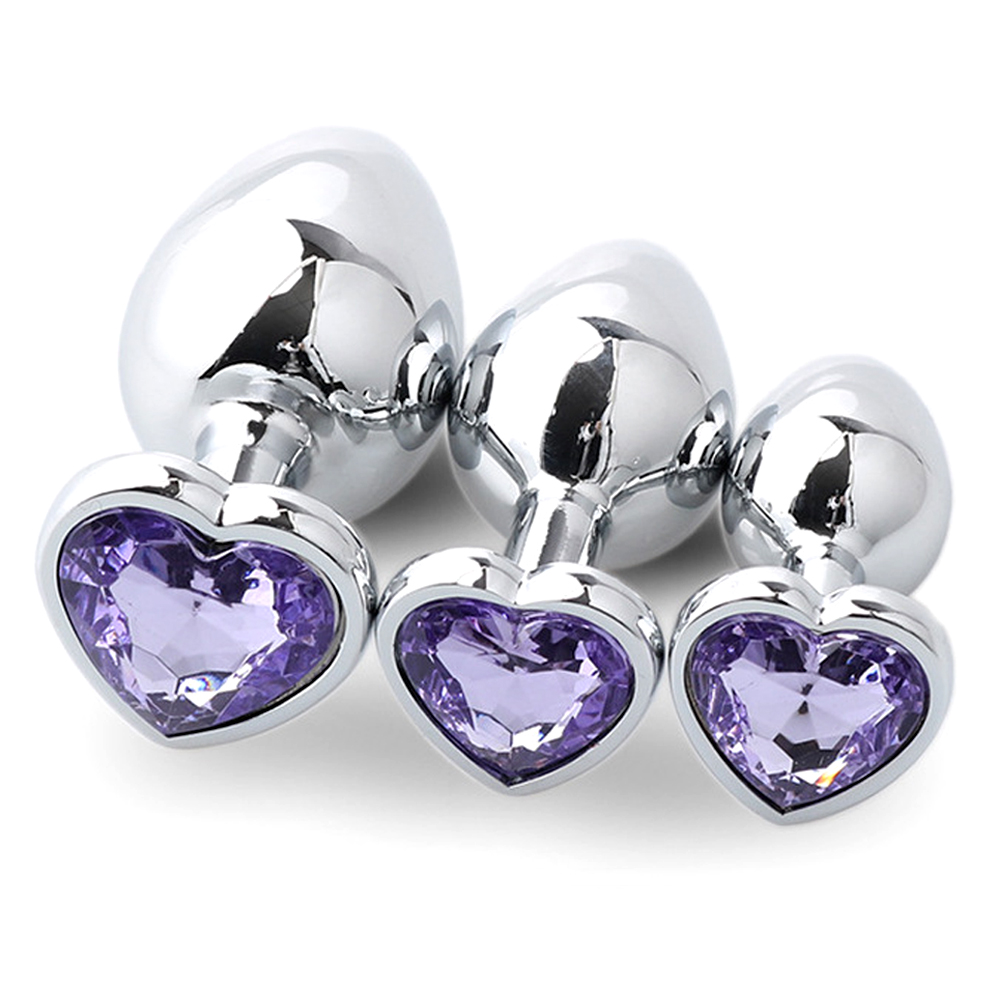 3PCS Metal Anal Plugs for Coup - Health Wellness & Psychology recension och pris