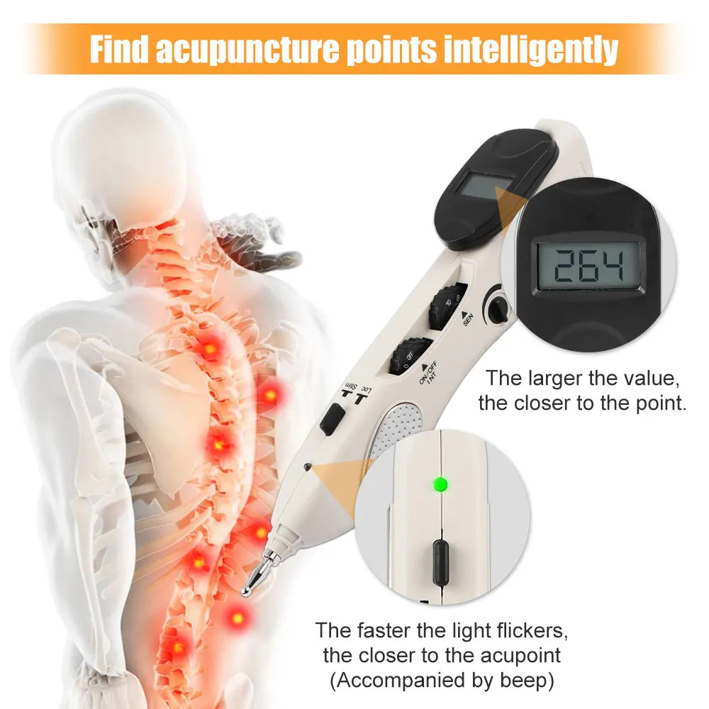 Smart Acupuncture Pen Electric - Foot Bath Massager recension och pris