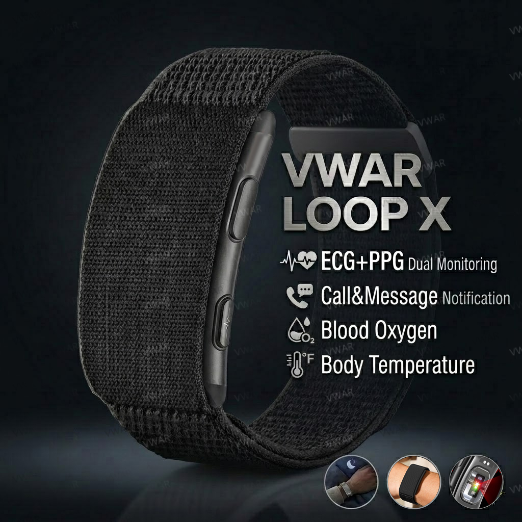 VWAR LOOP X ECG Smart Bracelet - Xbody Health & Wellness Functional Integrative Medicine Office & Medical Spa recension och pris